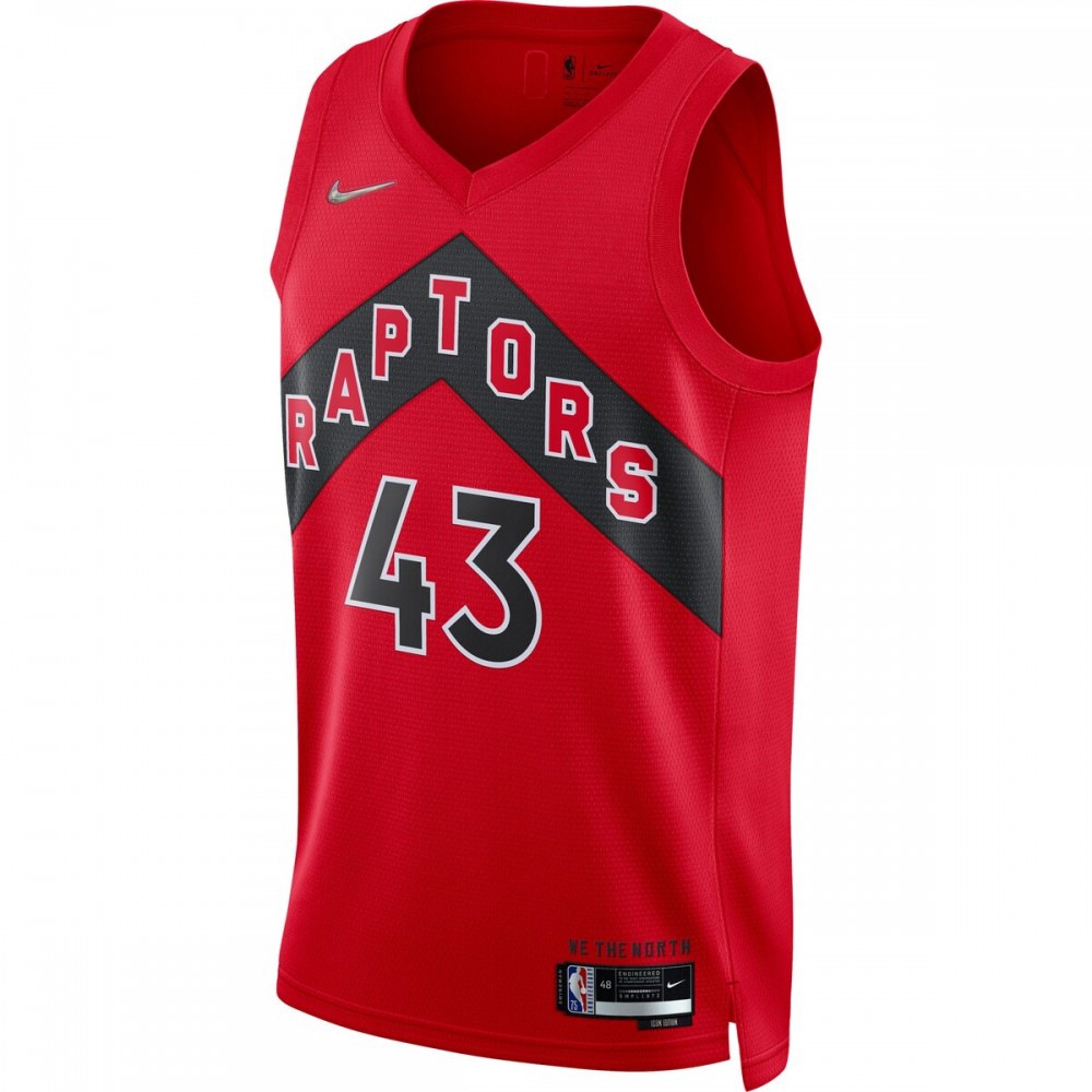 Pascal Siakam Toronto Raptors 2021/22 Diamond Swingman Jersey - Icon Edition - Red-Pro Kit Vault | Brand New 26/27 Sports Jerseys